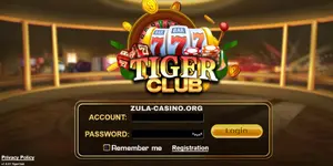 Tiger Club 777 Login