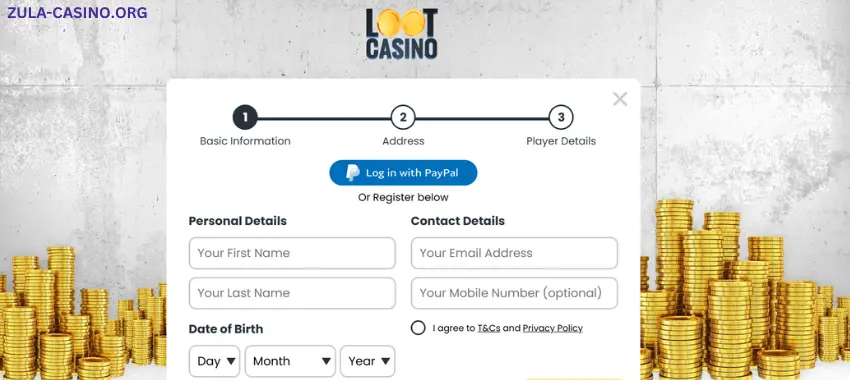 Loot Casino Login