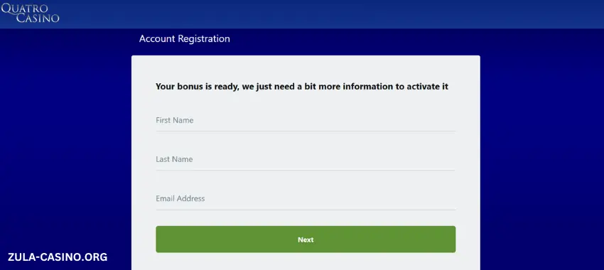 Quatro Casino Login