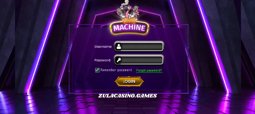 Cash Machine Login